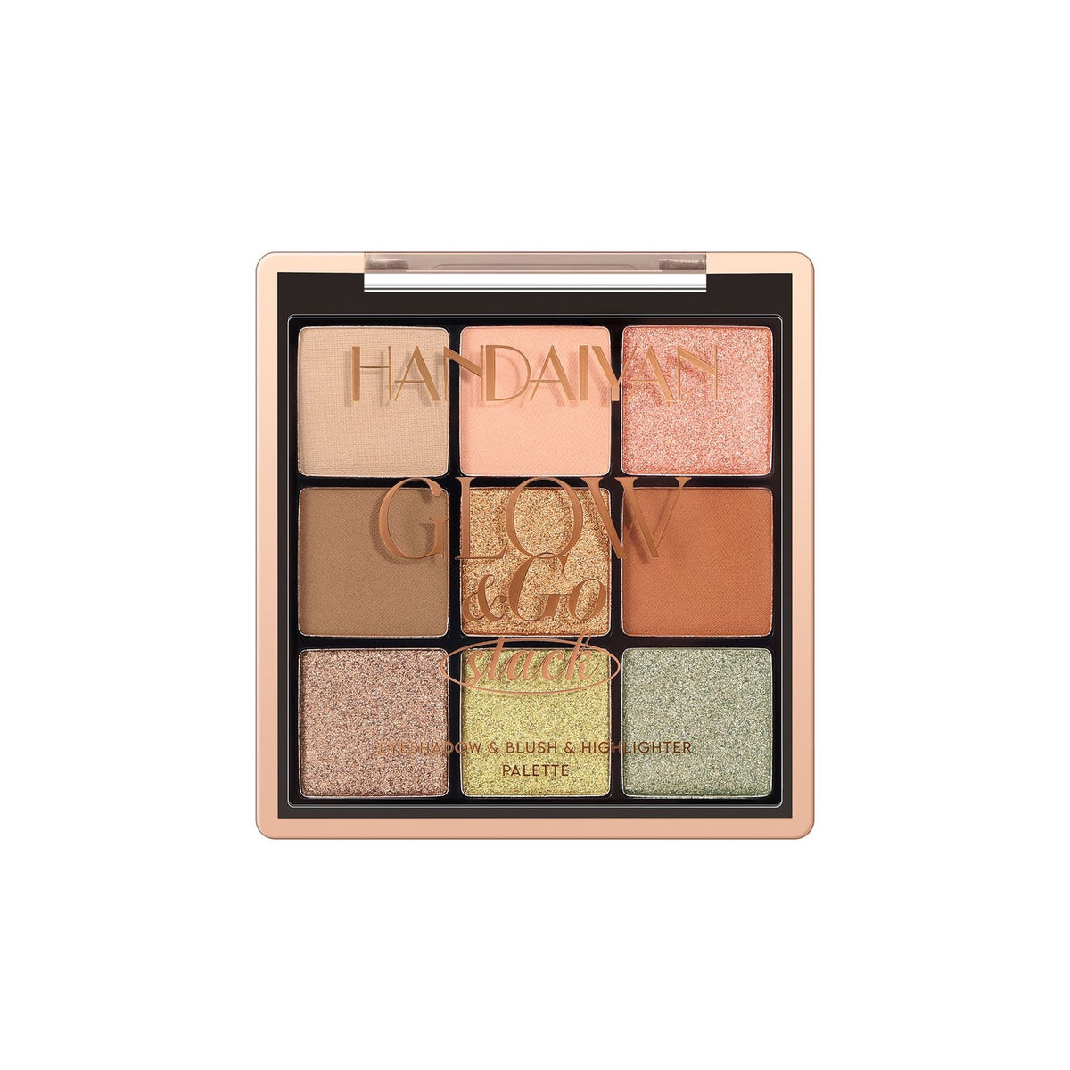 Eye Shadow Blush mise en évidence trois-en-un plaque complète