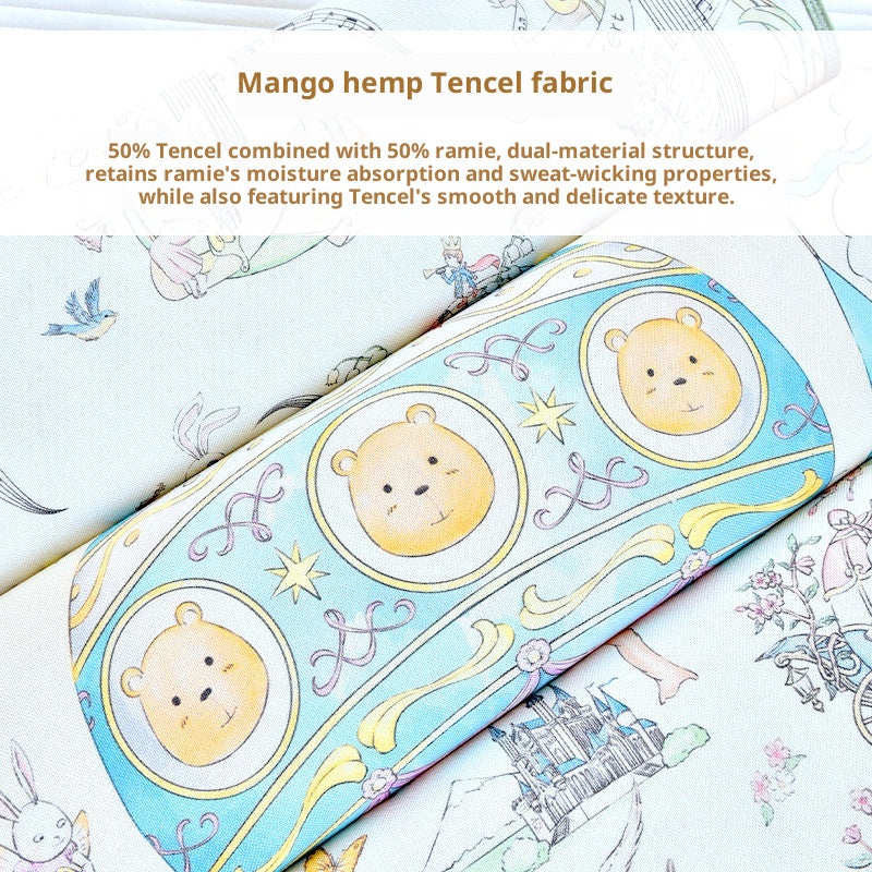 Baby Cooling Tencel feuille de lit Soft Mat