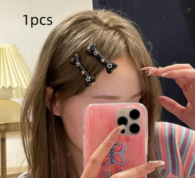 Imprimé par os XINGX Word Clip Side Bangs Canards Clip Femelle