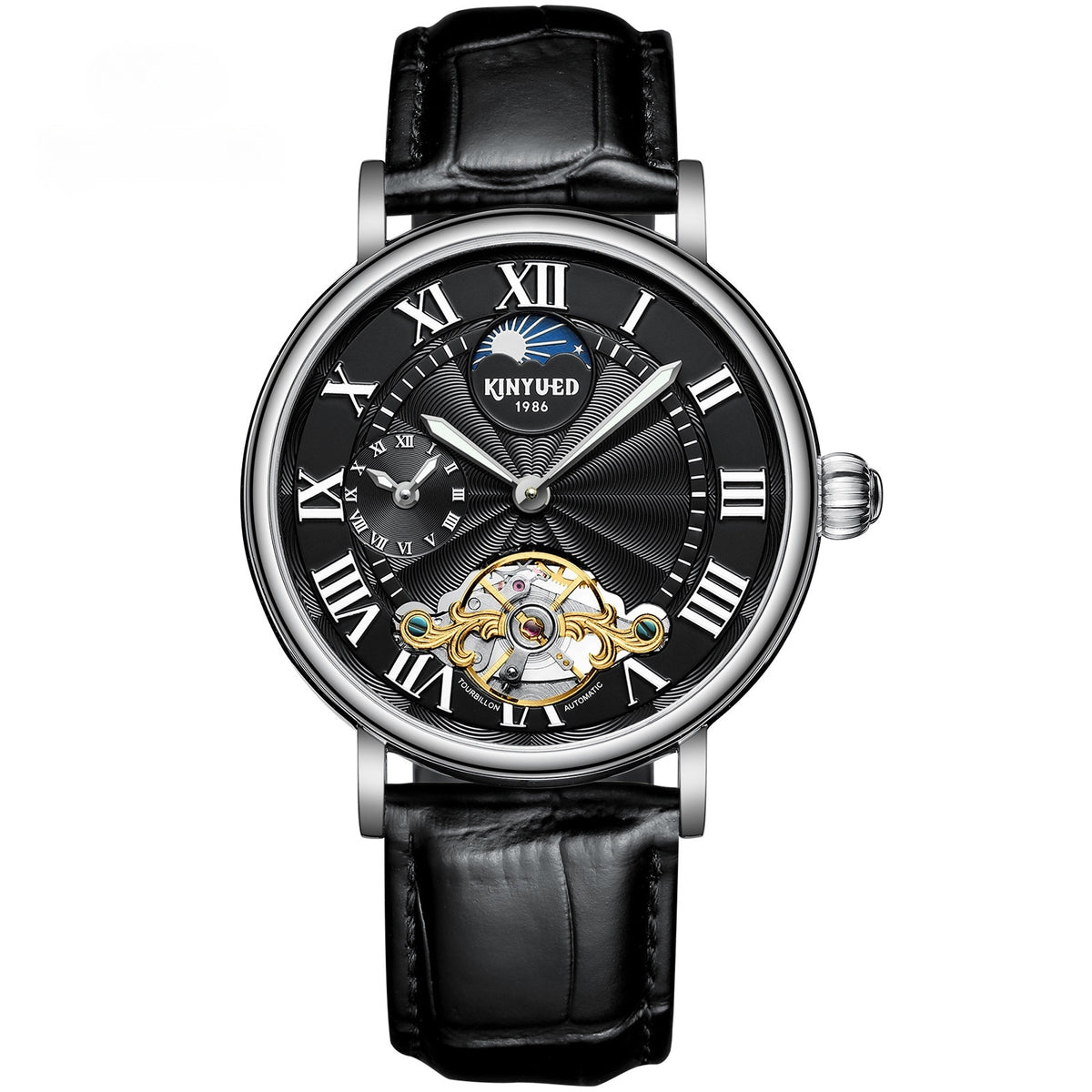 Automatic mechanical Tourbillon watch