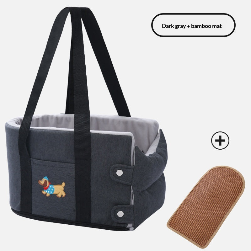 Car chien Kennel petit chien Car Centre Console Pet Pad