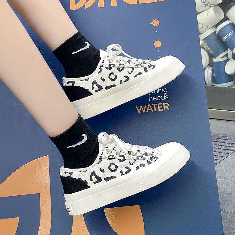 Femmes de la plate-forme de mode Bas-Top Toile Chaussures