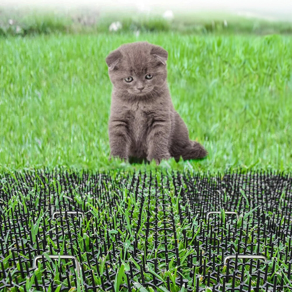6x Cat Scat Mat Spike Chien Anti-Cat Peste Déterrent Obscurcisseur animal Uk