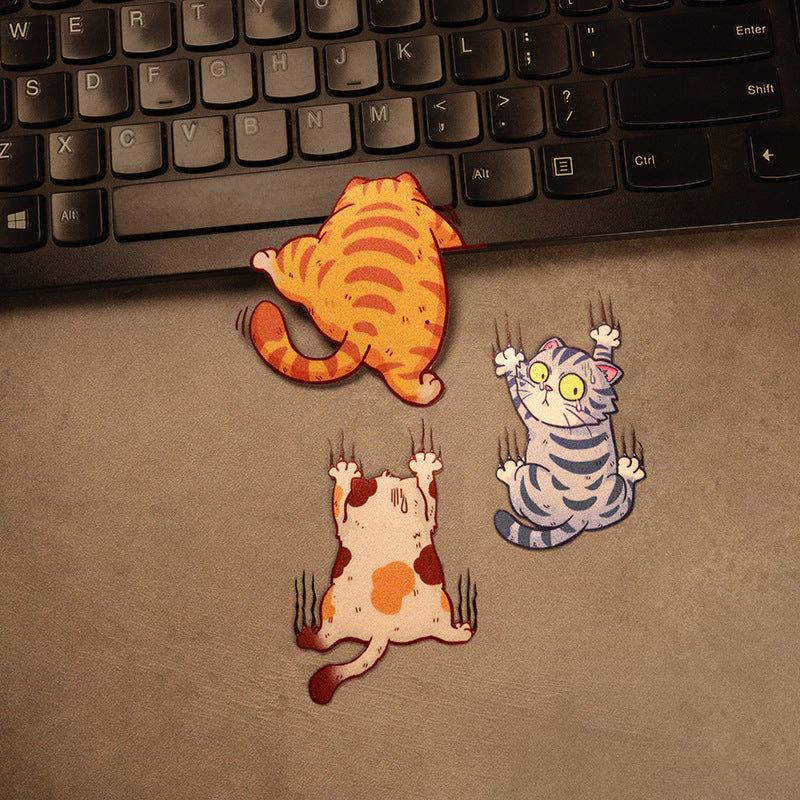 Sticker de voiture de chat à gratter Corps à gratter