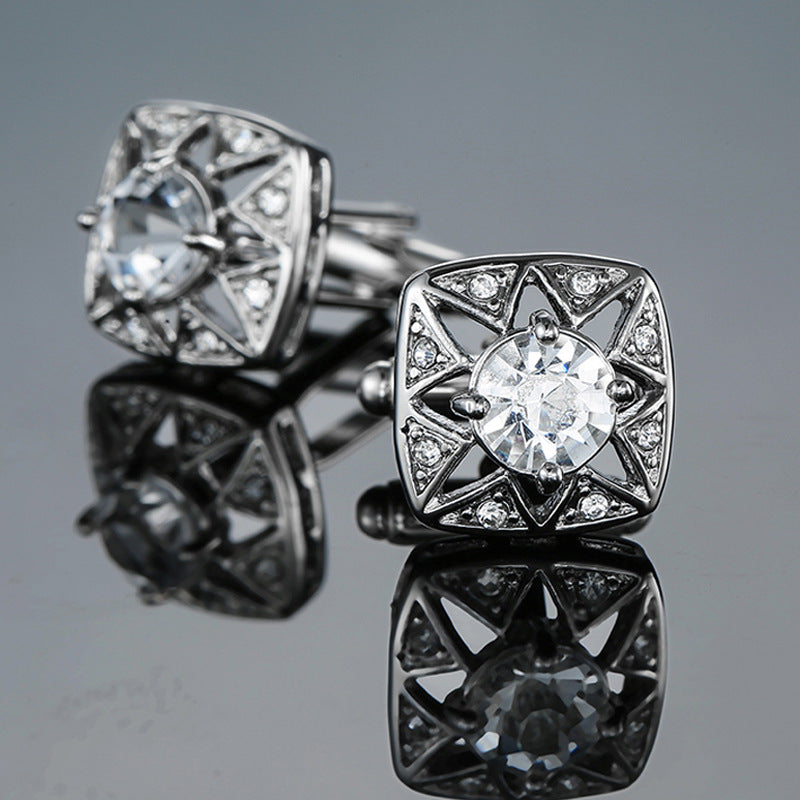 Men's Enamel Craft Vintage Collection Cube Cufflinks