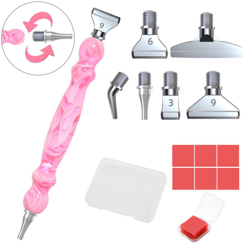 Alliage de fil métallique Stylo de forage de point de dessin diamant
