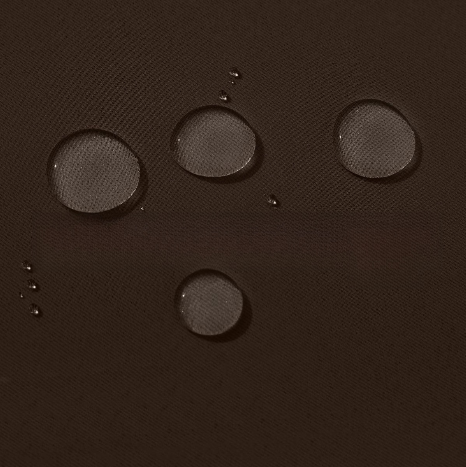 Solid Color Outdoor Waterproof et protection solaire Protection UV Haute précision soie noire