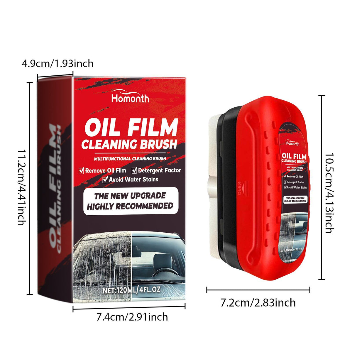 HOMONTH Automotive Windshield Glass Cleaner