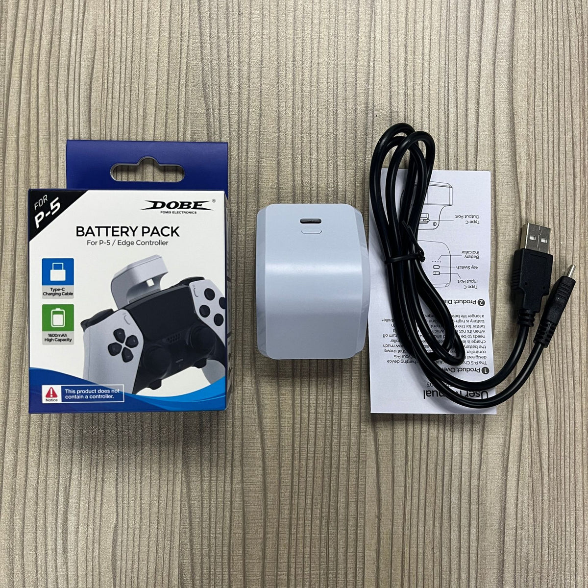 Poignée Endurance Power Bank Plug-in Batterie 1600 MA
