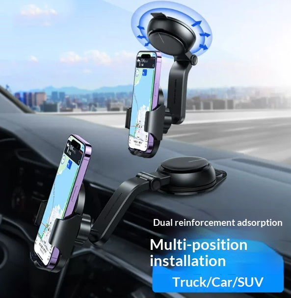 Support de téléphone de voiture Dashboard Suction-cup Navigation Holder