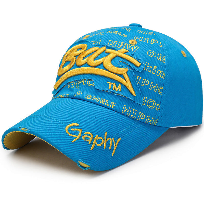 Casquette de baseball avec broderie 3D