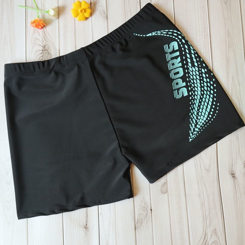 Trunks de bain imprimés de taille plus large pour hommes