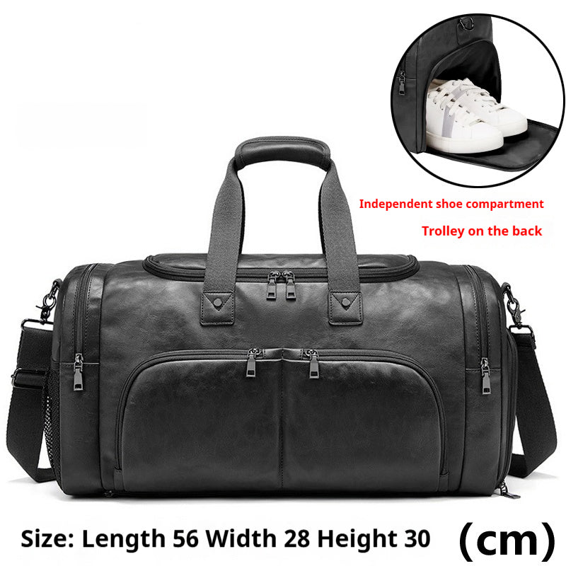 Sac de voyage portable pour hommes Crossbody Business Sac d'affaires à courte distance Grande capacité