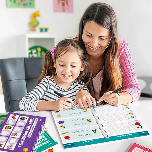 Peinture de pratique de la Parole des enfants Manuel d'écriture Brace