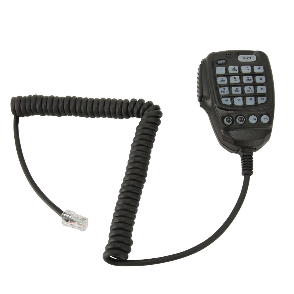 2 Way Radio Handheld Speaker Mic Professional Walkie Talkie Speaker Microphone avec bouton