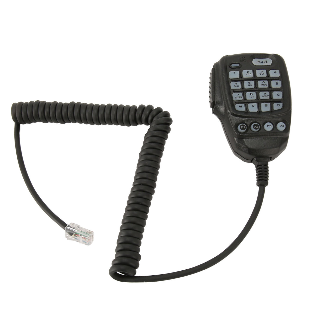 2 Way Radio Handheld Speaker Mic Professional Walkie Talkie Speaker Microphone avec bouton