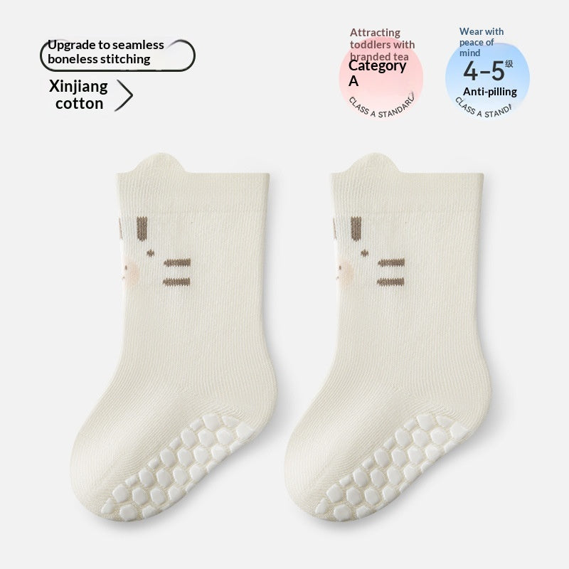 Chaussettes pour bébés Style automne Longueur mi-calf pour bébés