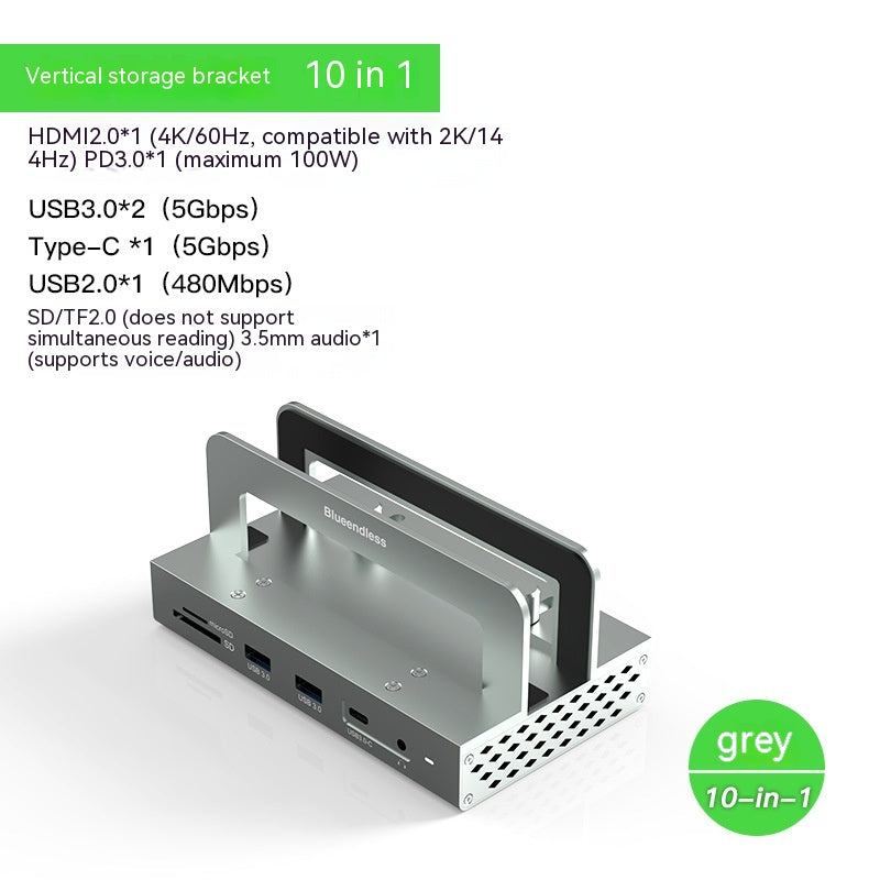 Convertisseur vertical de station de stockage Typec