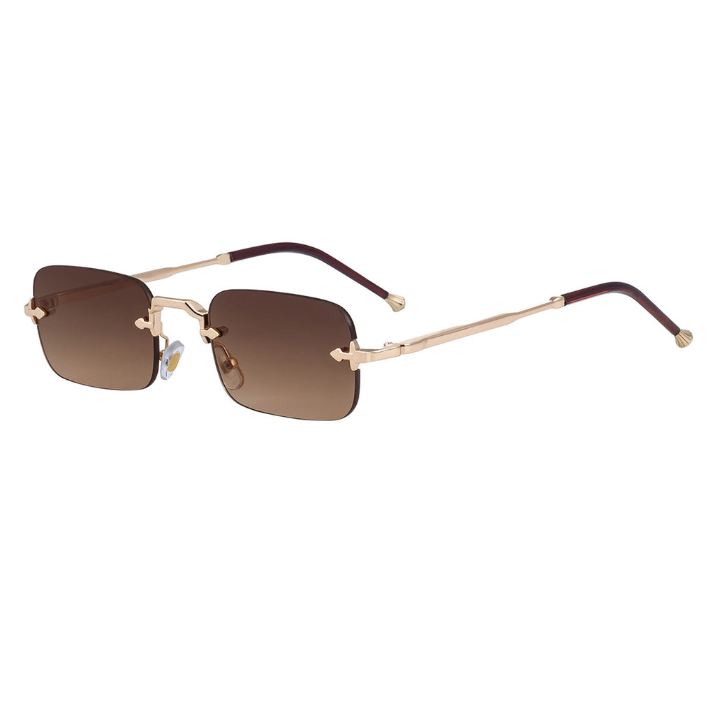 Lunettes de soleil Temple sans cadre pour hommes et femmes