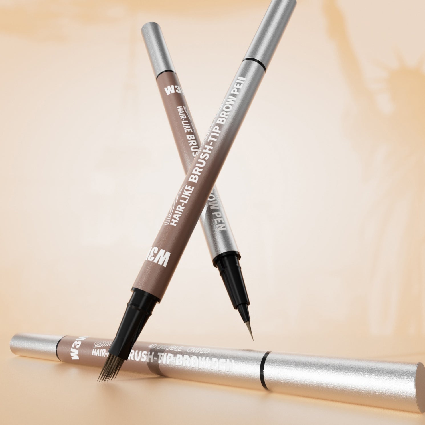 Pinceau à sourcils liquides résistant à la sueur