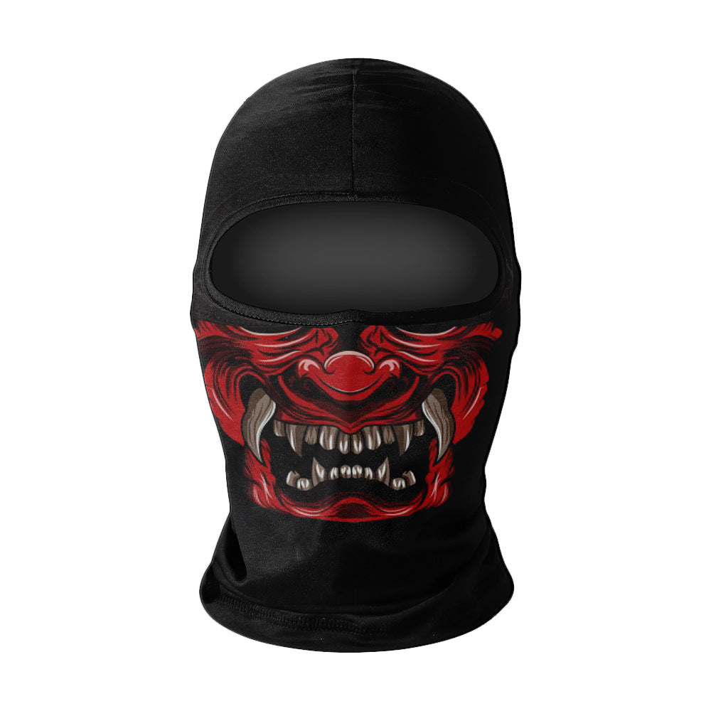 Summer Breathable Full Face Outdoor Protection solaire Séchage rapide Ice Silk Headgear