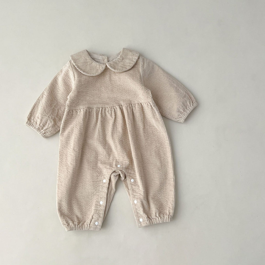 Romper Autumn polyvalent avec un col tournant et des manches longues