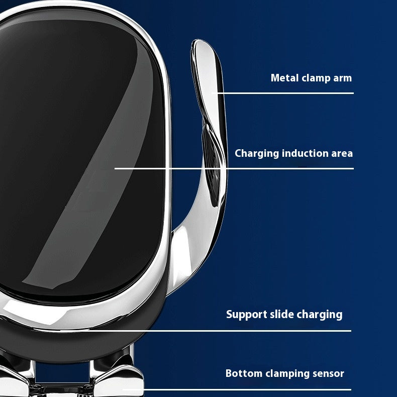 Support de téléphone de voiture en plastique simple et portable