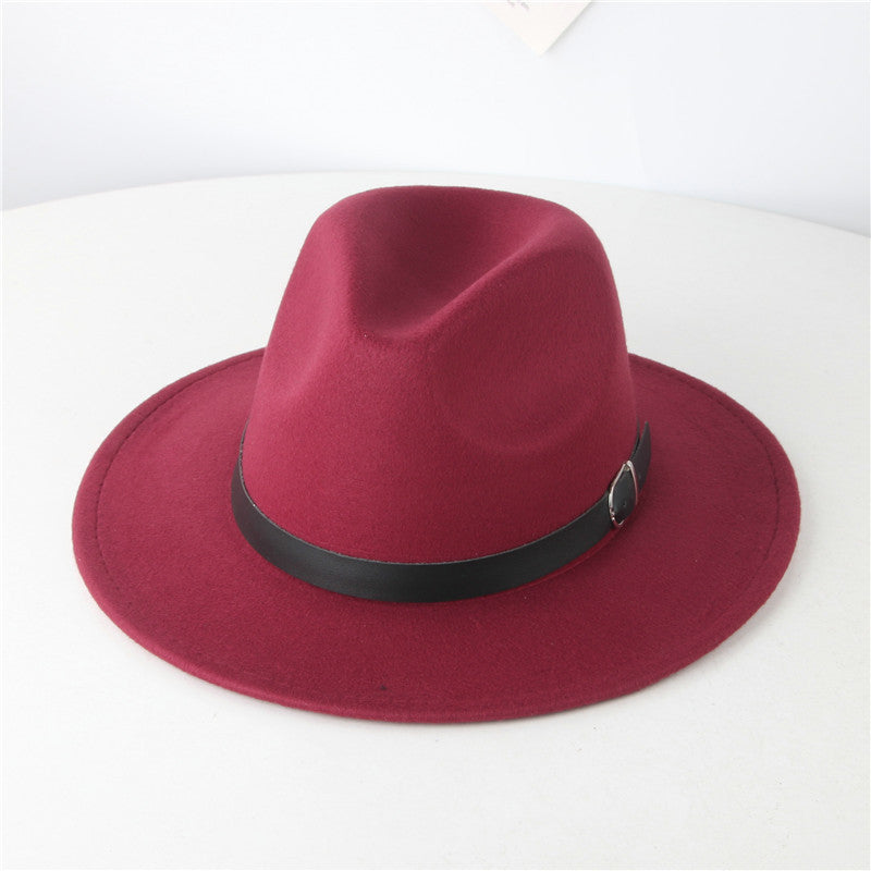 Chapeau vintage Western Cowboy de style américain Hommes Chapeau formel Printemps et automne
