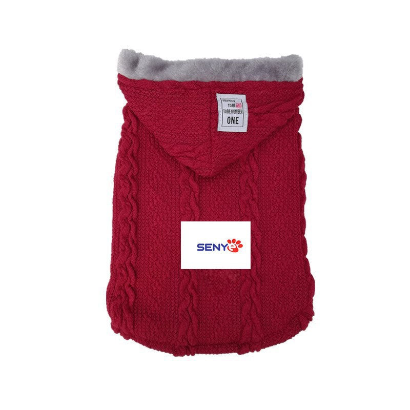 Vêtements de chien d'automne et de coton d'hiver