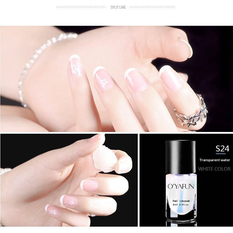 Peel-off Nude Gel Nail Polonais