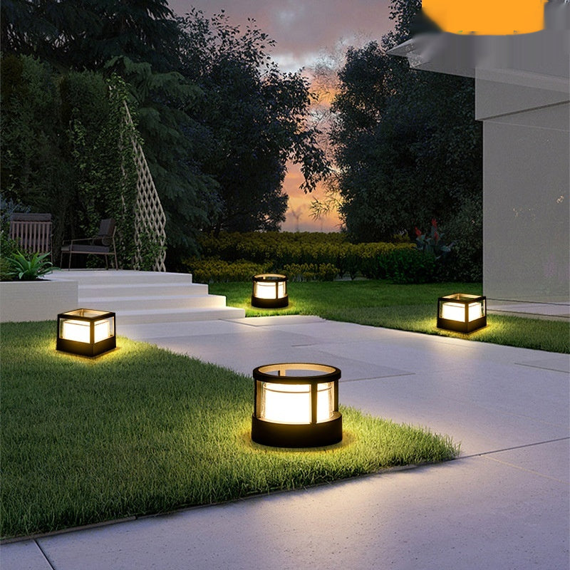 Led chinois imperméable à l'humidité moderne minimaliste couloir allée