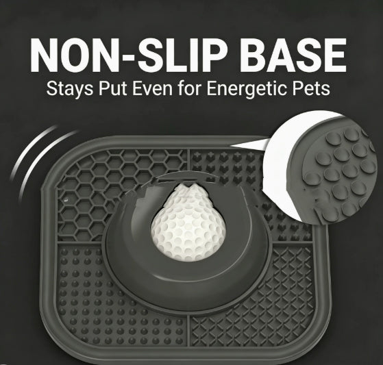 Jouet antidérapant Jouet Yogurt Chien Pet Licking Food Bowl