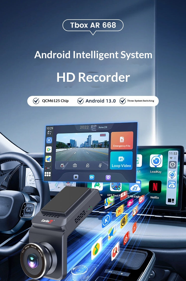 Carlinkit CarPlay vers Android Auto sans fil Adaptateur de voiture