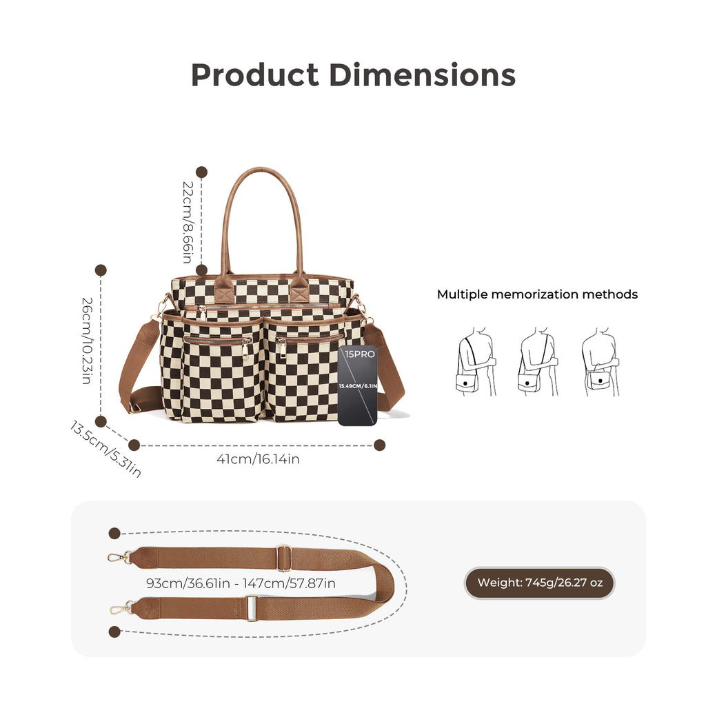 Sac de valise de tableau de vérification