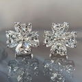 S925 Sterling Silver Clover Earrings