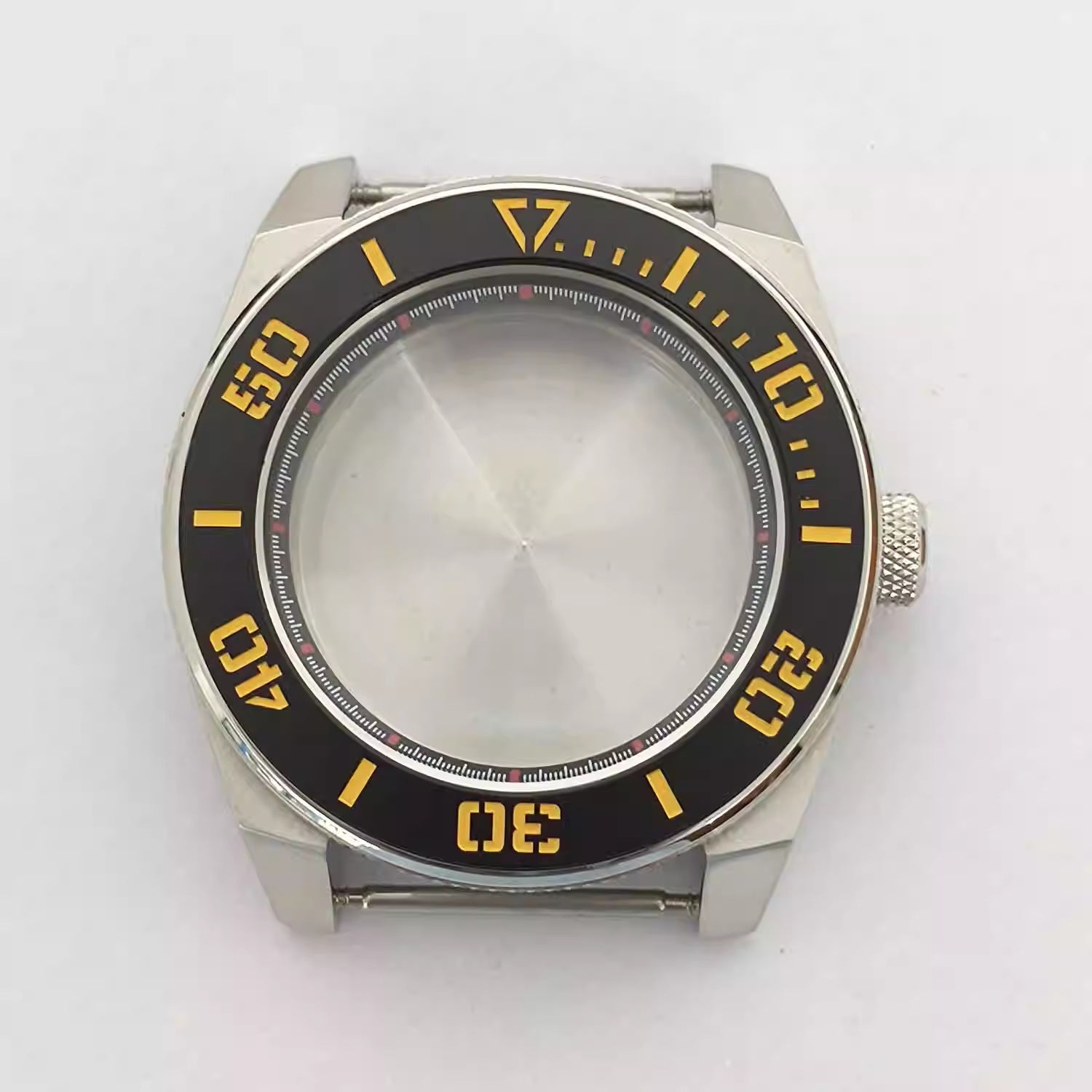 43mm 316 en acier inoxydable Lunette en aluminium