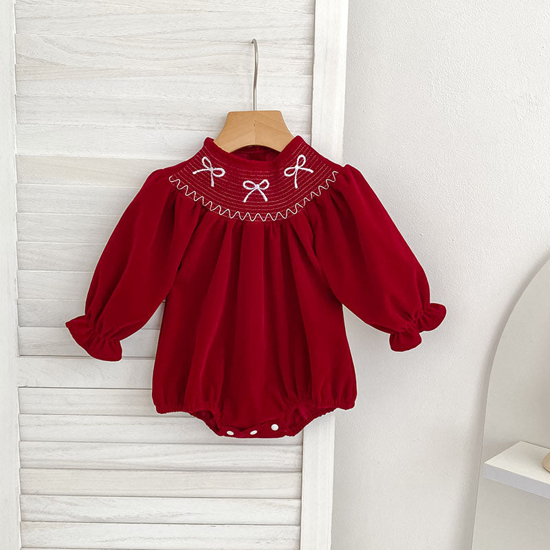 Bébé fille Printemps et automne Romper