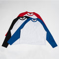 T-shirt casual à manches longues à manches courtes Raglan-Style pour hommes