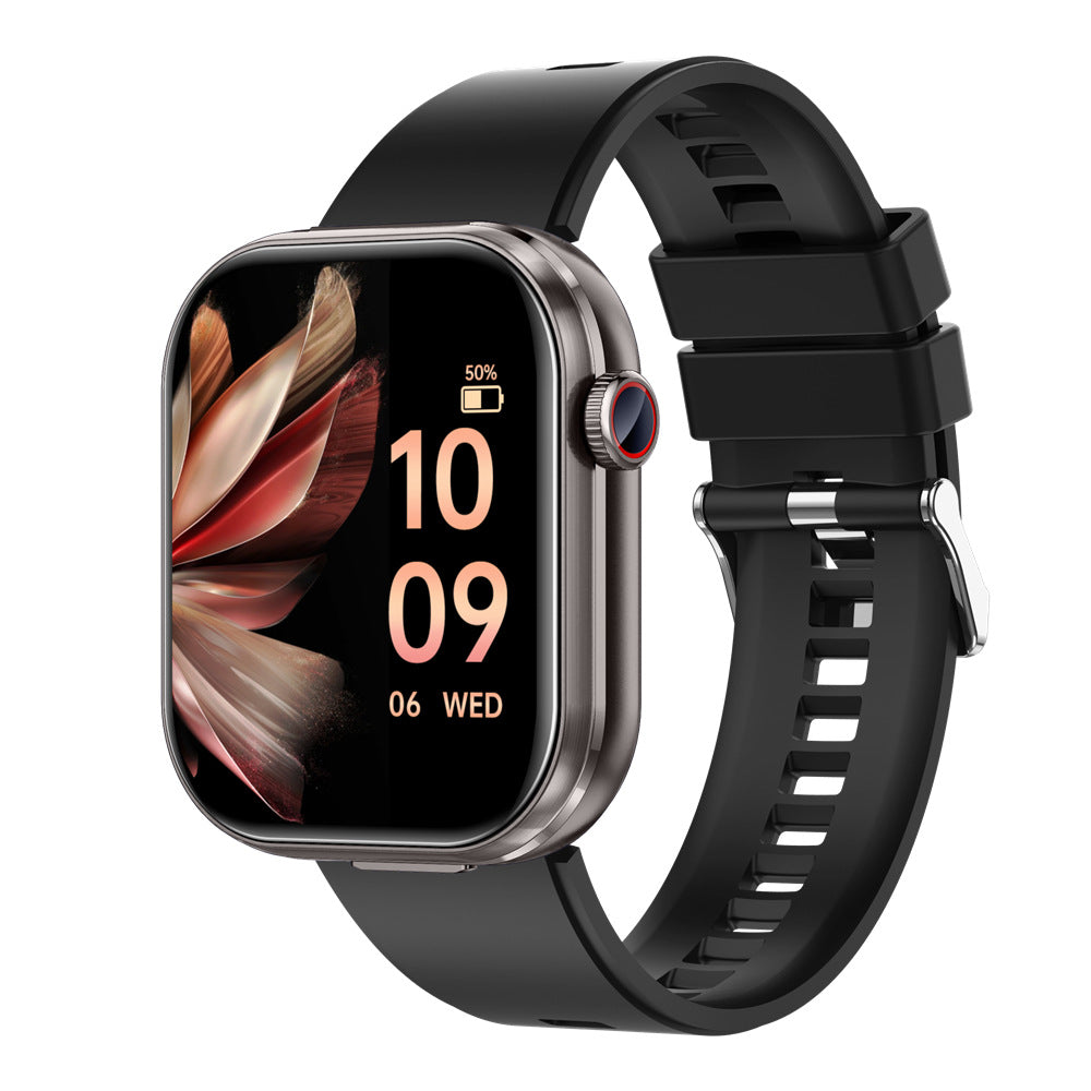 T99 Téléphones d'écoute TWS Watch 2-en-1 Bluetooth appelant la surveillance de la fréquence cardiaque