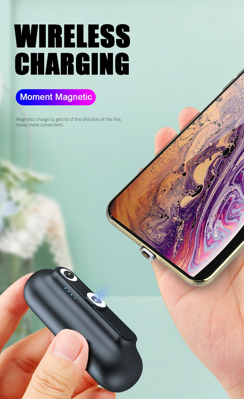 Mini-banque de puissance magnétique sans fil portable