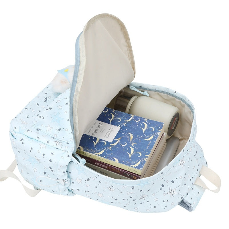 Sac à dos haute apparence de style frais avec décontracté et polyvalent