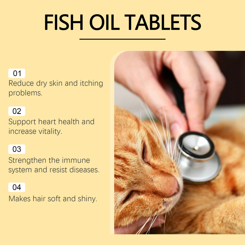 Cat 3 Comprimés d'huile de poisson