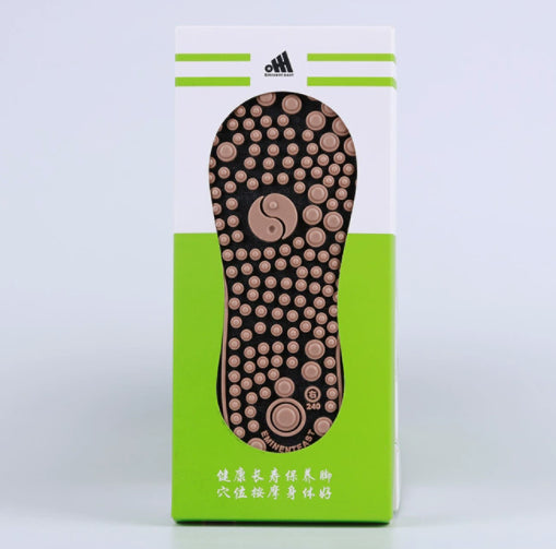 Chaussettes de massage en coton peigné