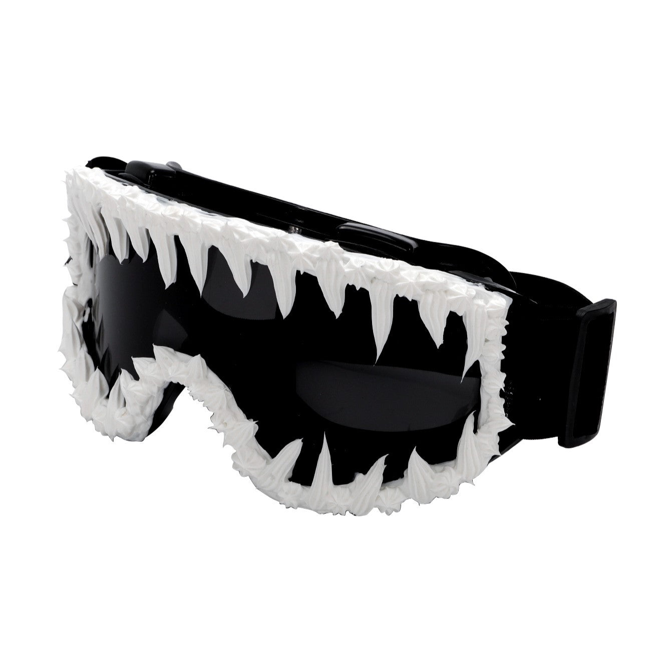 Lunettes de soleil réfléchissantes en résine de rinçage en style Hip-HopRock