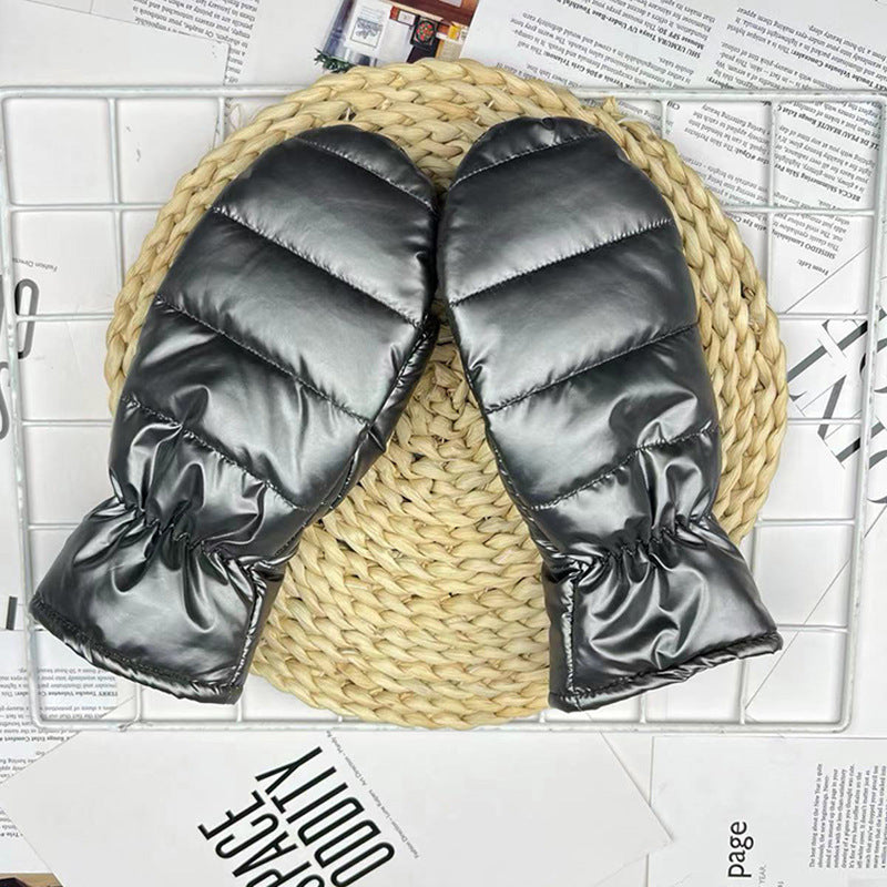 Gants thermiques épais pour femmes et coton
