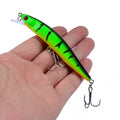 10 Couleur Minorua Bait Plastic Biomimetic Fausse Fausse Bait