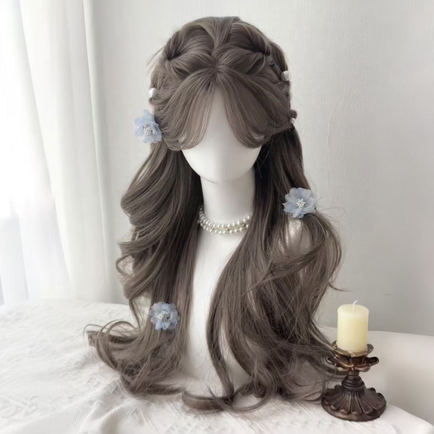 Bob chic haut de gamme avec un peu de brin de fringefaux