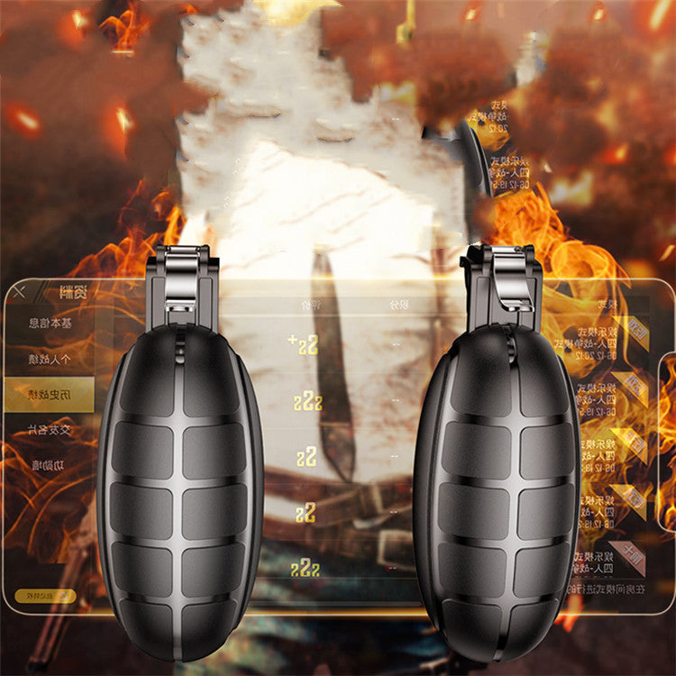 Grenade mangeant le poulet bouton huile-absorption poignée