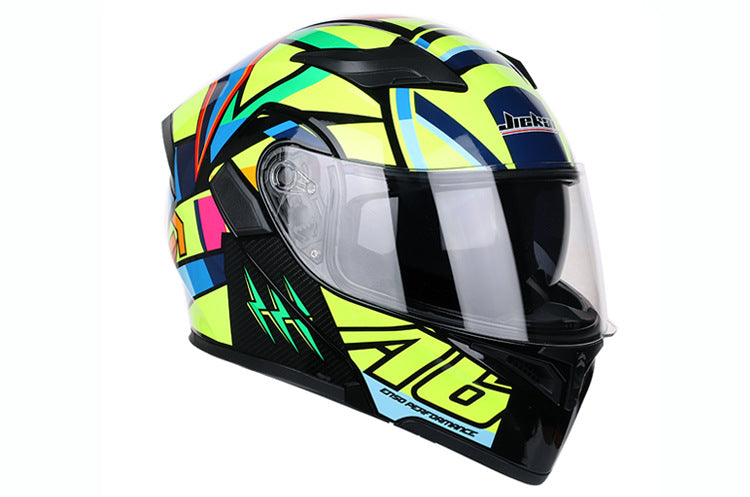 Casque de course moto casque