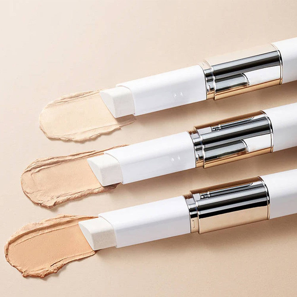 En stock 2-en-1 Stick de la Fondation de changement de couleur avec Fondation d'hydratation liquide et brosse